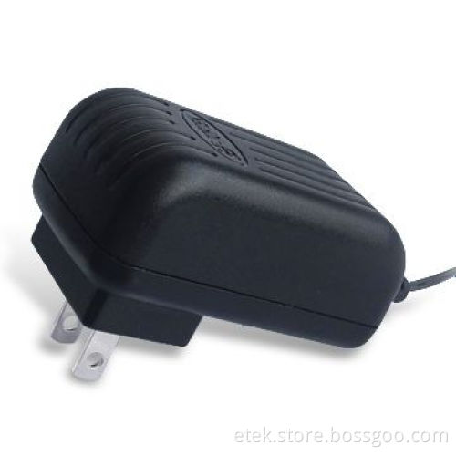 12W Series Switching Power Adapter for Set Top Box, USA AC Plug and 12W Output Power